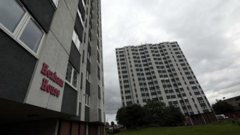 The tower blocks