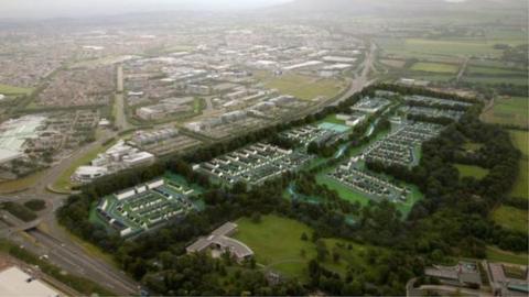 The wider Garden Distirct project could involve £1bn of investment