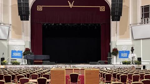 Royal Hall at the Villa Marina