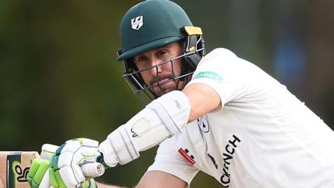 Worcestershire opening batsman Daryl Mitchell