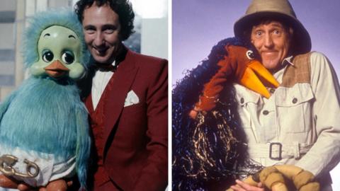 Keith Harris with Orville and ROd Hull with Emu