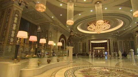 Inside the Ritz-Carlton in Riyadh