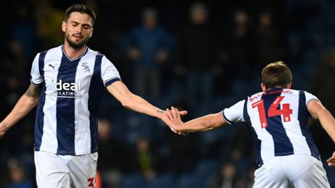 West Brom celebrate