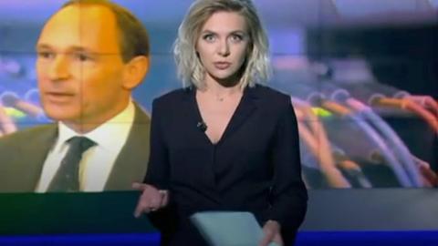How Russian TV reacted to hacking accusations by the UK, US and The Netherlands.