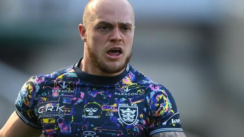 Huddersfield Giants winger Adam Swift, pictured playing for Hull FC