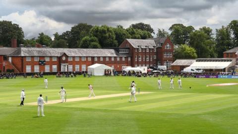 Rutland-based Oakham School is staging only its 10th first-class fixture - and Leicestershire's first game there since 2007