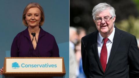 Liz Truss and Mark Drakeford