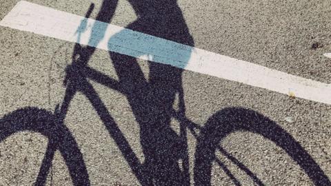 Bicycle shadow