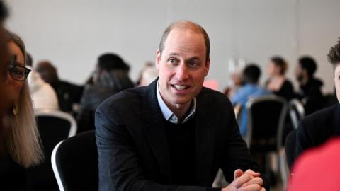 Prince William at the Millennium Gallery in Sheffield