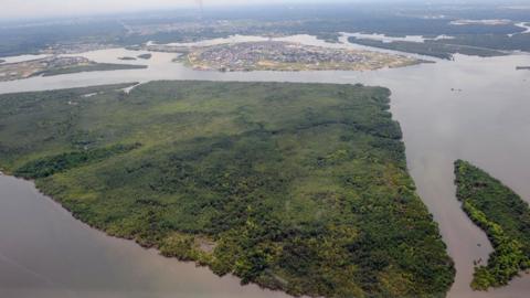 The Nigeria Delta creeks. File photo