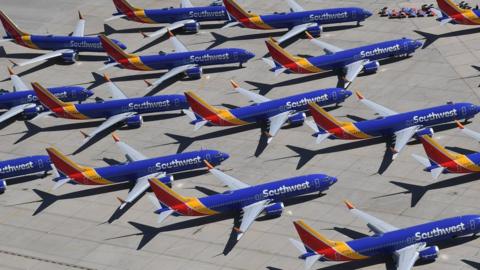 Southwest Airlines is the biggest operator of Boeing's 737 Max