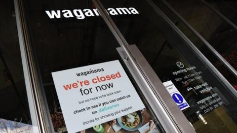 Closed wagamama restaurant