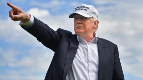 Trump at Turnberry, South Ayrshire