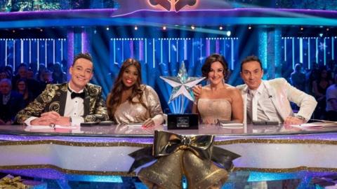 The Strictly Come Dancing judges