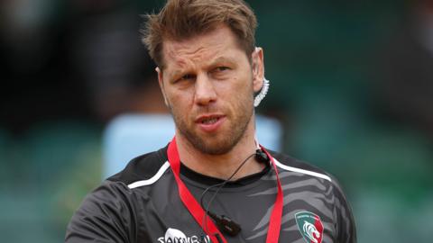 Leicester assistant coach Brett Deacon