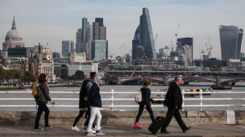 City of London skyline