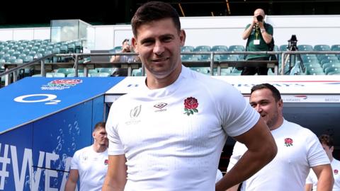 Ben Youngs smiles