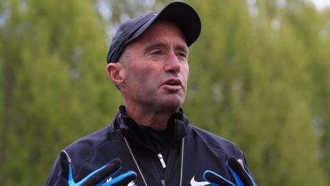 Alberto Salazar at The Nike Oregon Project