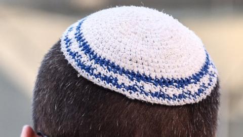 Man wearing a kippah