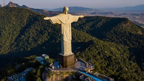 Christ the Redeemer statue in Rio de Janeiro