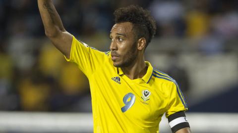 Gabon's Pierre-Emerick Aubameyang