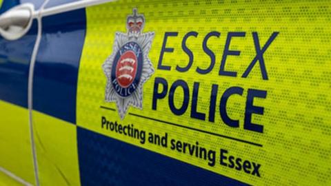An Essex Police vehicle with sign writing on it