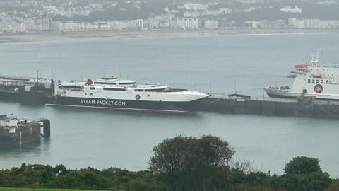 Manannan in Douglas harbour