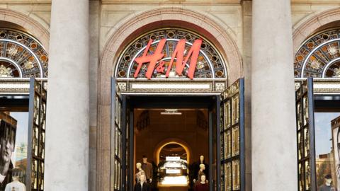 An H&M store in Barcelona