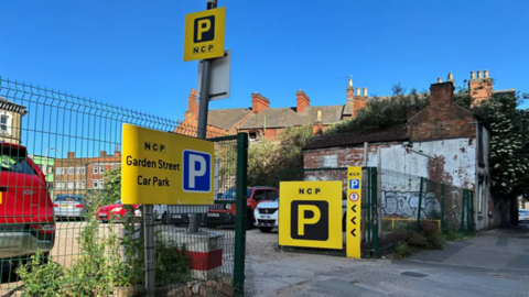 Garden Street car park in Leicester