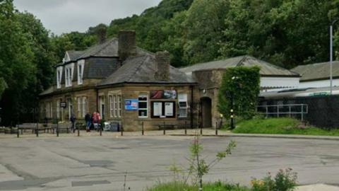 The Victorian Hebden Bridge Station