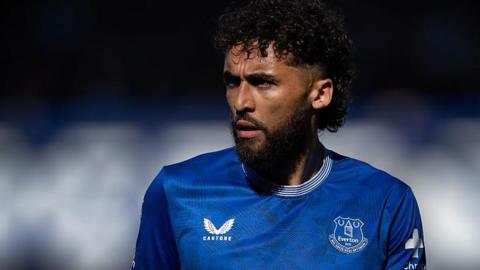 Former Everton striker Dominic Calvert-Lewin