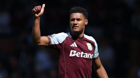 Ollie Watkins in action for Aston Villa