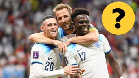 England celebrate