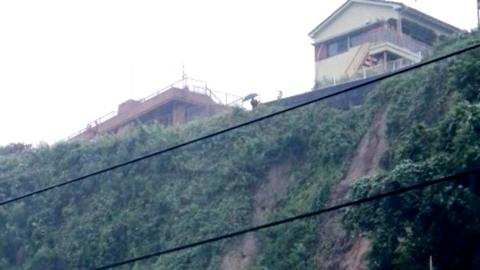 Landslide in Japan