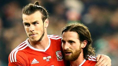 Gareth Bale and Joe Allen