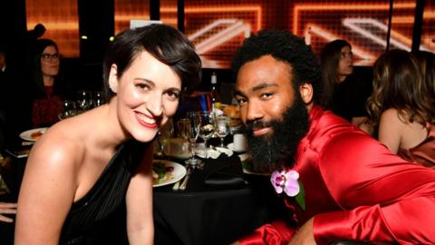 Phoebe Waller-Bridge and Donald Glover