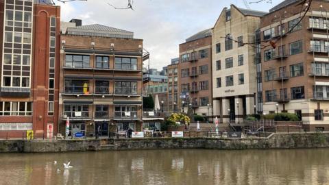 Some venues along the river in Redcliff Quay