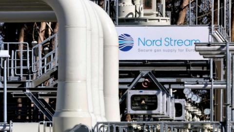 Nord Stream 1 landfall facilities at Lubmin, Germany