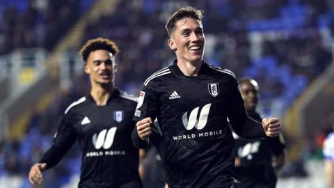 Harry Wilson celebrates