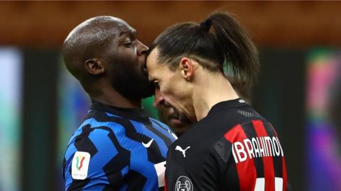 Lukaku and Ibrahimovic