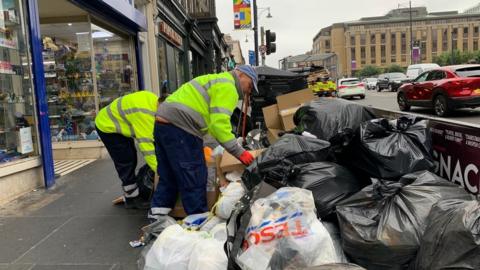 Edinburgh clean up