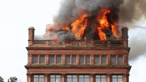 Fire at Primark