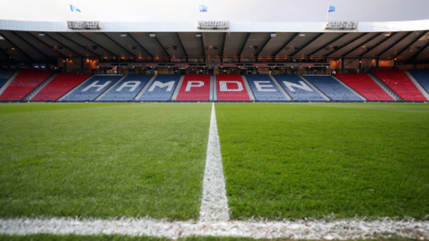 A general view of Hampden