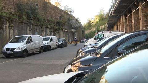 Snow Hill car park in Jersey