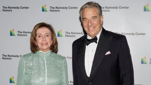 Nancy and Paul Pelosi in Washington, DC