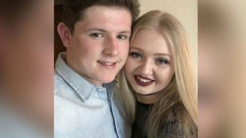 Liam Curry and Chloe Rutherford