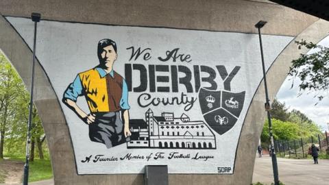 Derby County mural