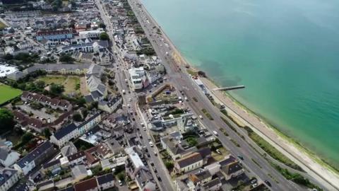 A high up photo of Jersey