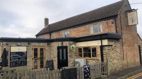 The Cherry Tree pub in Haddenham, East Cambridgeshire