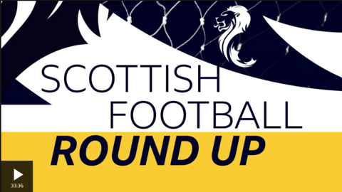 Scottish football round-up graphic